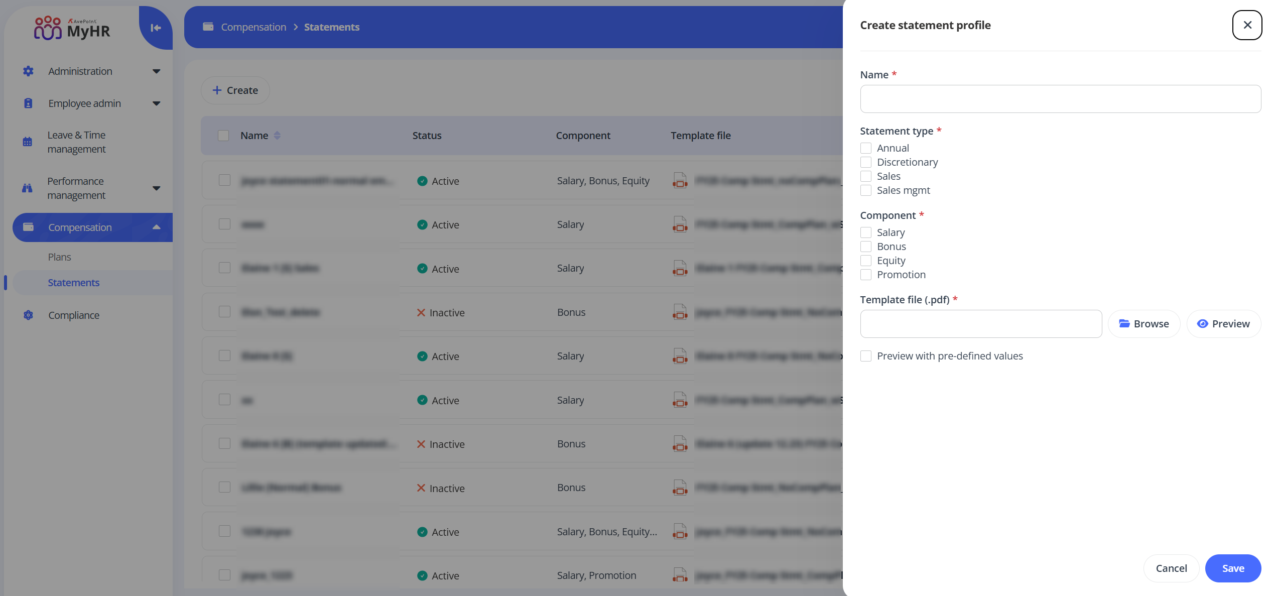 create-statement-profile