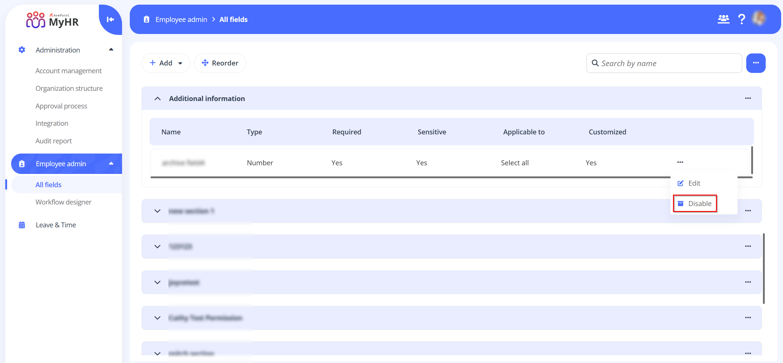 customized-field-disable