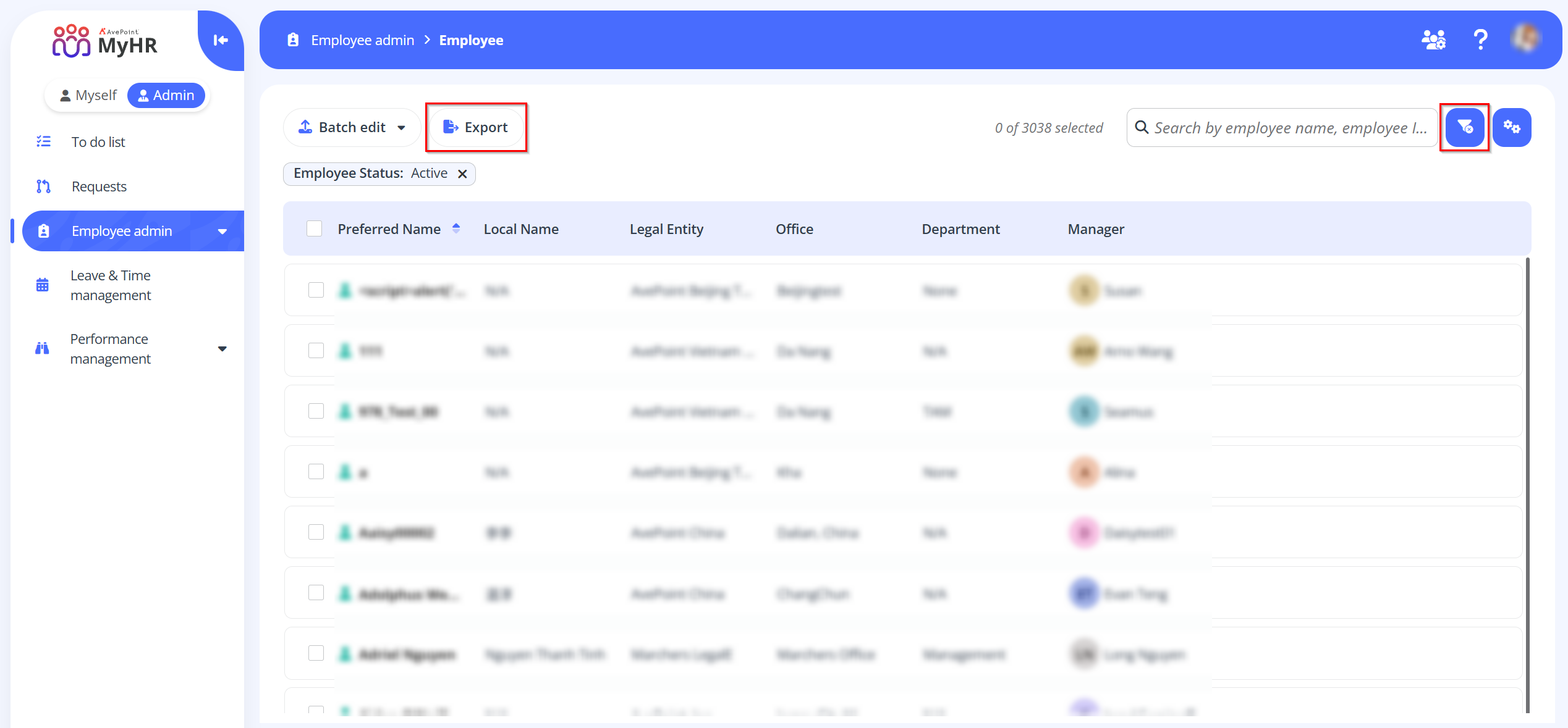 export-employee-information