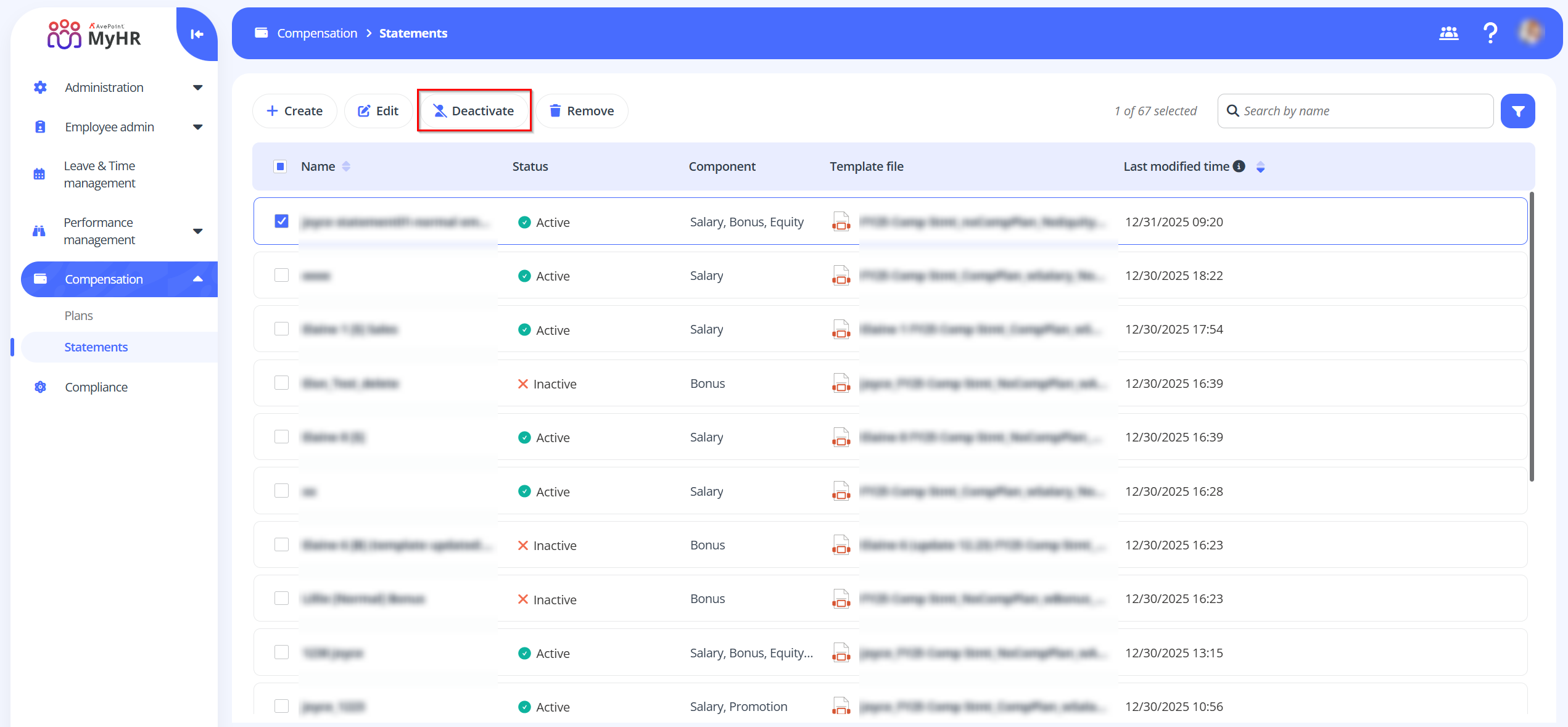 statements-deactivate